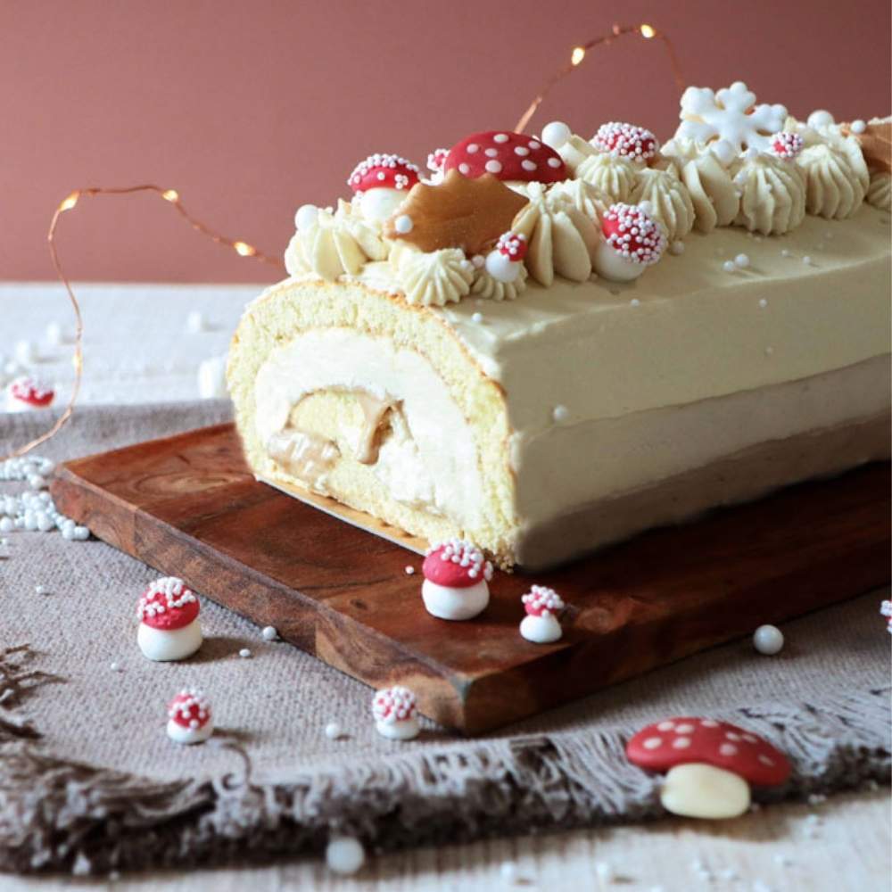 Bûche bûche roulée façon Kinder Bueno